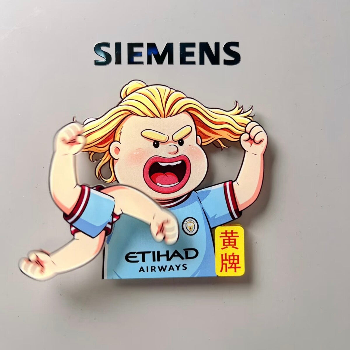 Abstract & Funny Football Spinning Magnetic Fridge Magnet  10PCS