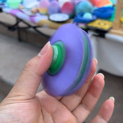 3D Printed Fidget Ball, Stress Relief Toy & Fidget Spinner