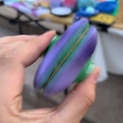 3D Printed Fidget Ball, Stress Relief Toy & Fidget Spinner