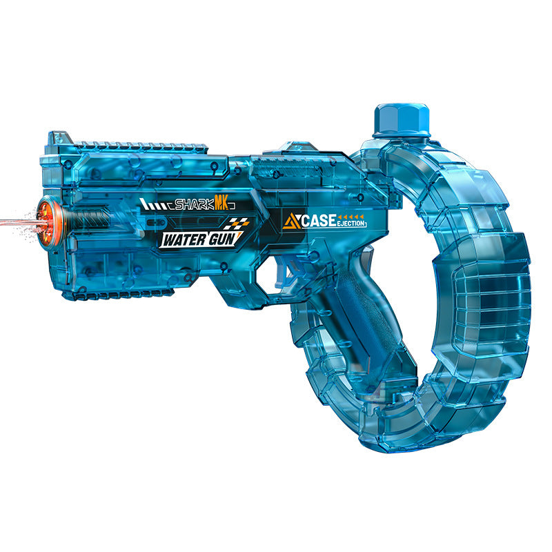 Electric Water Gun for Kids - Light Up Automatic Water Squirt Soaker Guns Toy with Sound, Outdoor Activity Beach Party Pool Game Playset Toys for Boys Girls Adult Aged 3-8 8-15