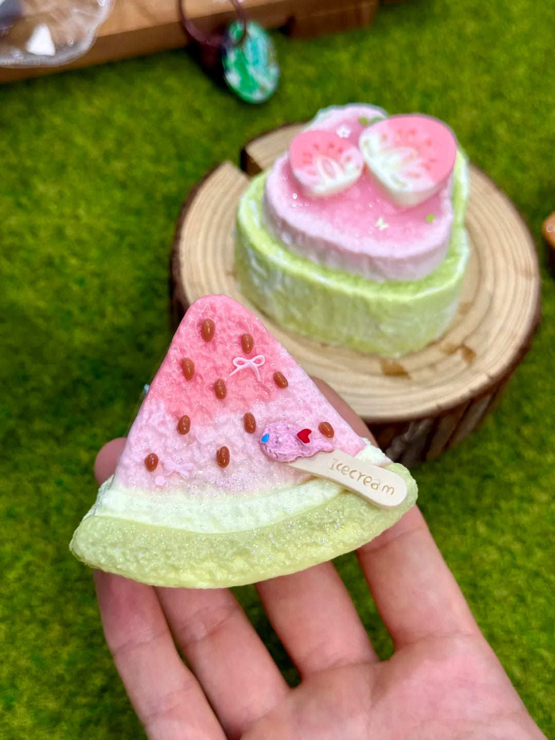Handmade Silicone Squishy Watermelon Slush