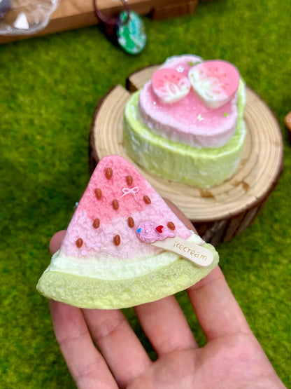Handmade Silicone Squishy Watermelon Slush