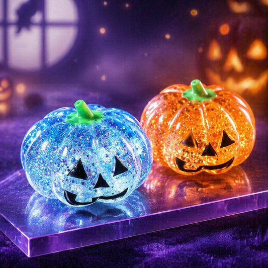 Halloween Pumpkin Squishy Stress Relief Toy – 4 Colors Oddly Satisfying