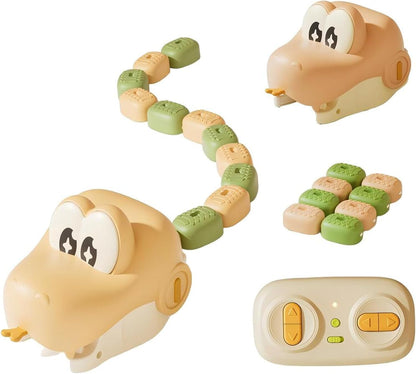Fun Greedy Snake Game - Super Fun Remote Controlled Snake Battles,Wireless Remote Control | Rechargable |