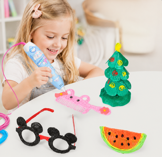 3D Printing Pen for Kids Ages 6+ | Safe DIY Craft & STEM Creative Toy