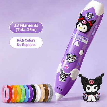 3D Printing Pen for Kids Ages 6+ | Safe DIY Craft & STEM Creative Toy
