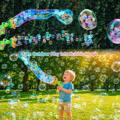 Dinosaur Bubble Gun – Automatic Bubble Blaster for Kids