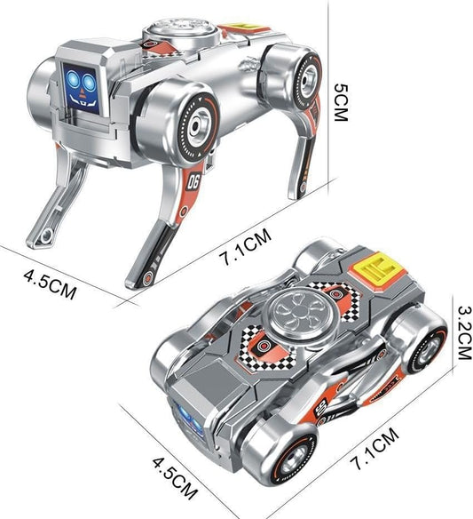 3PCS Transforming Robot Dog Fidget Spinner