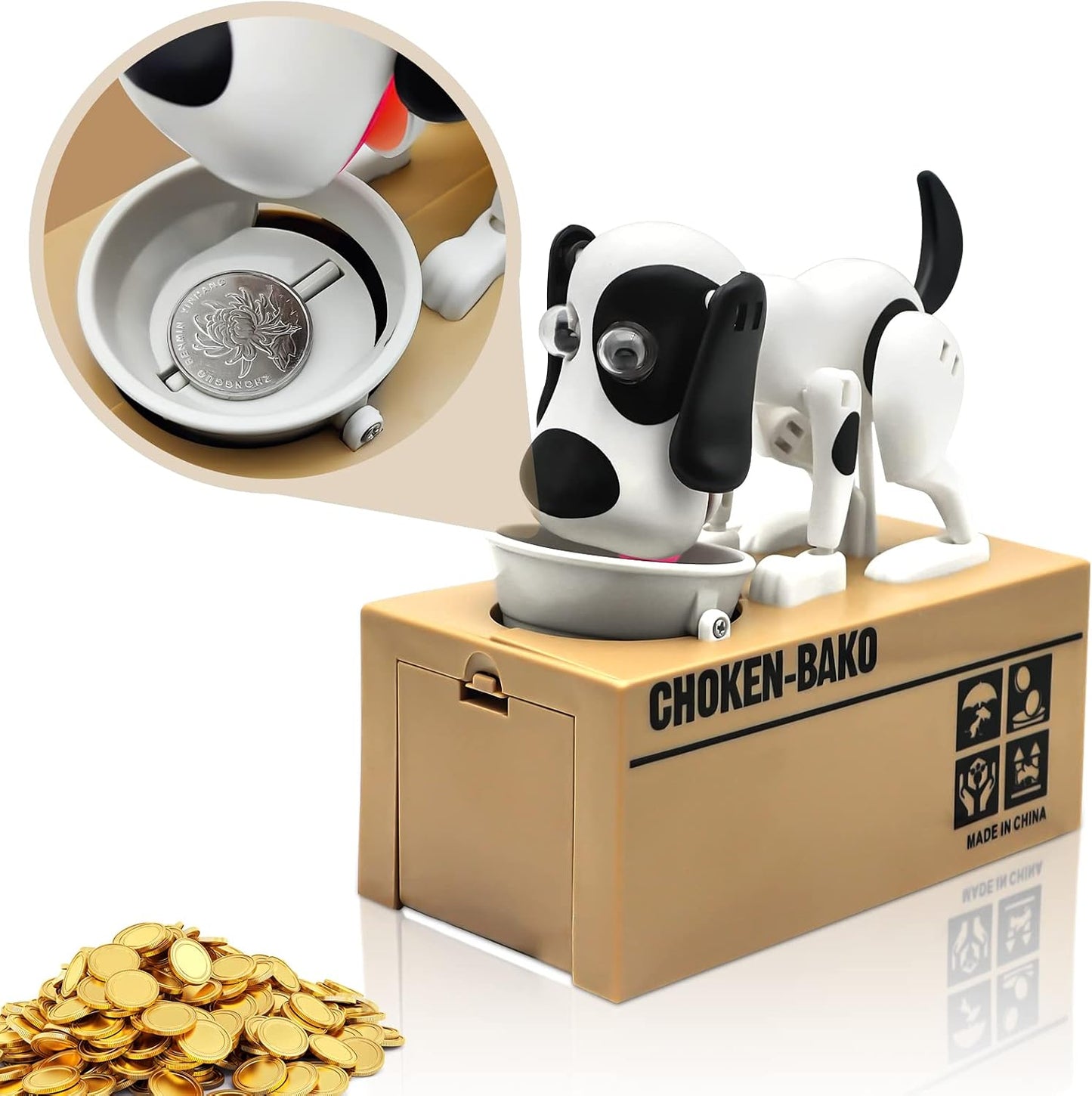 Hungry Dog Piggy Bank