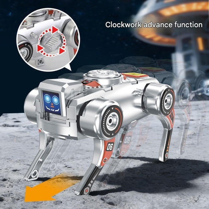 3PCS Transforming Robot Dog Fidget Spinner, No Battery Needed Windup Walking, Cool Gadget Gift for Teens