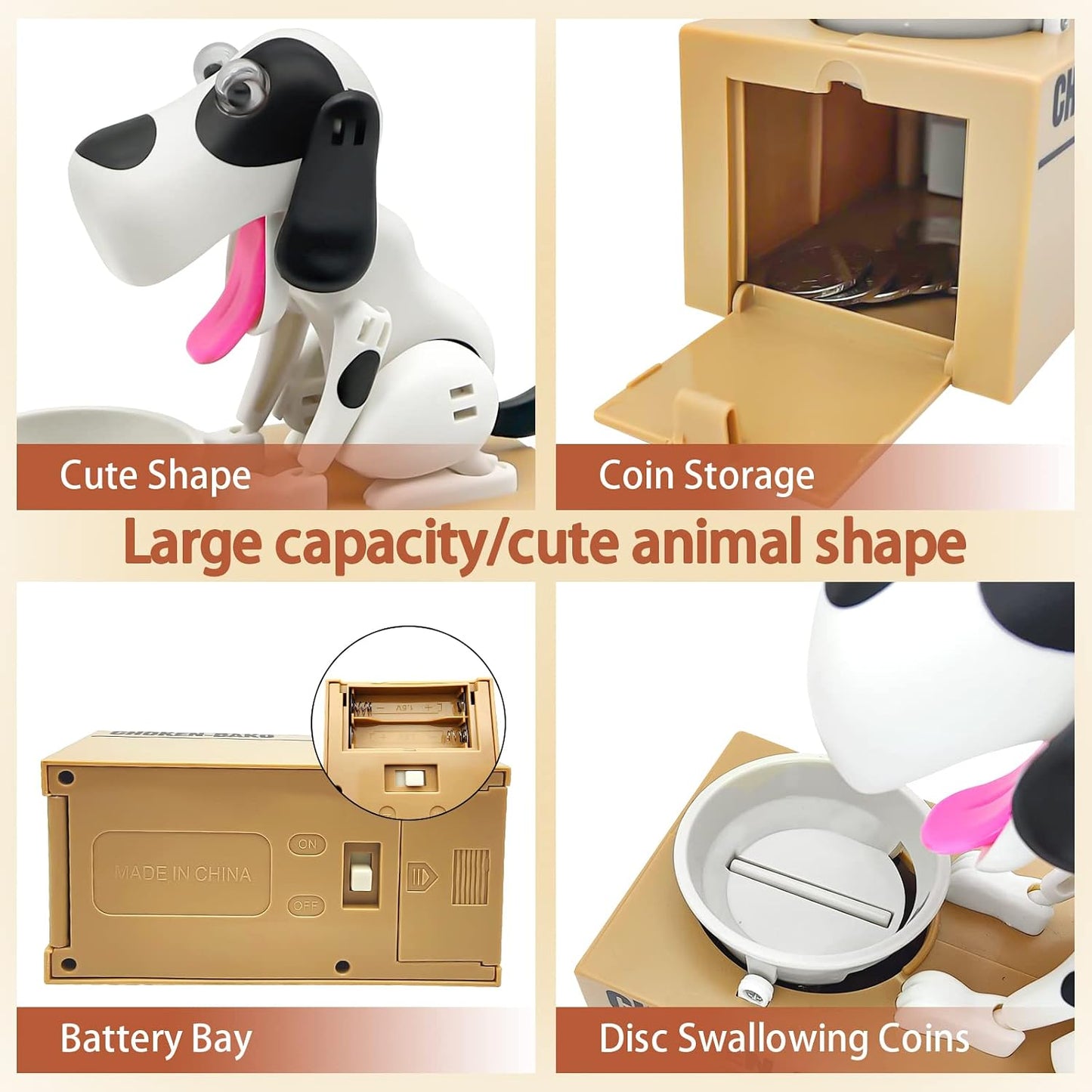 Hungry Dog Piggy Bank