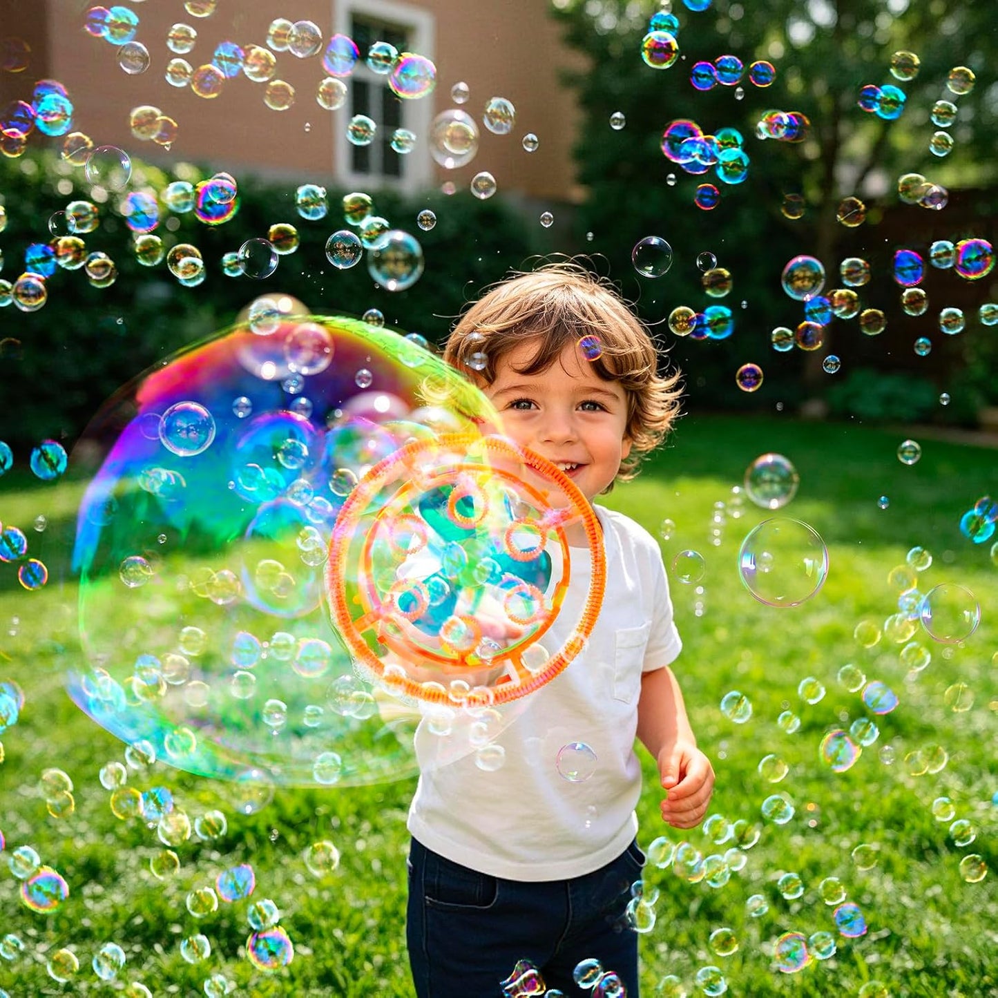 Dinosaur Bubble Gun – Automatic Bubble Blaster for Kids