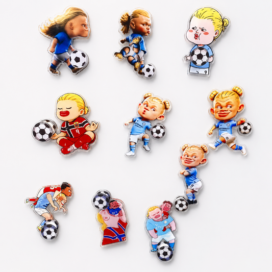 Funny football spinning fridge magnets set, 2026 FIFA World Cup souvenir