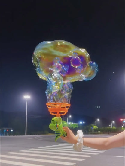 Dinosaur Bubble Gun – Automatic Bubble Blaster for Kids
